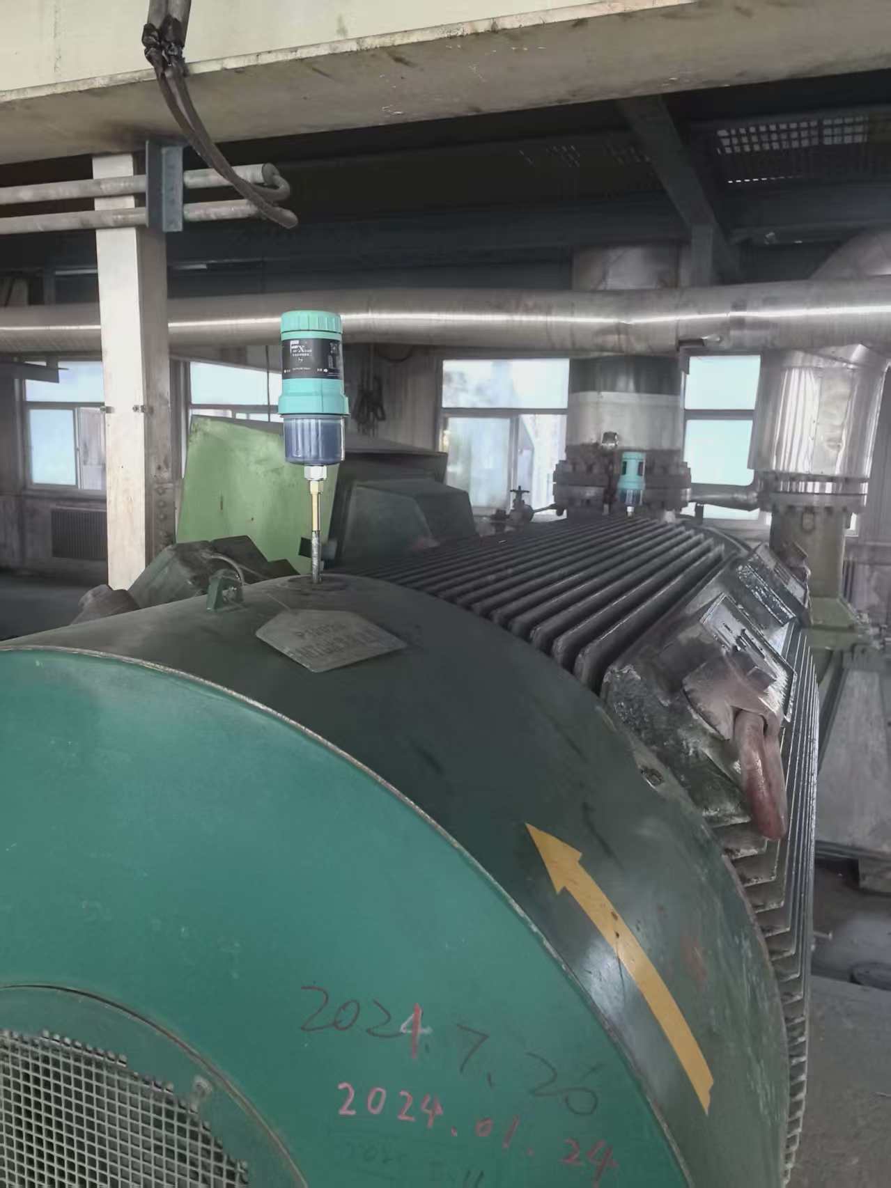 钢厂现场设备近景